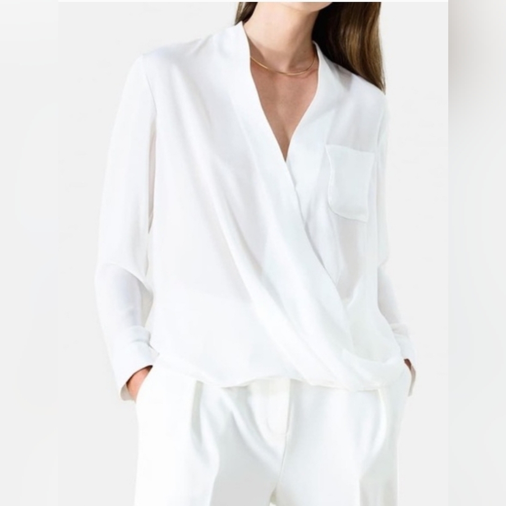 235. Topshop Surplice Top